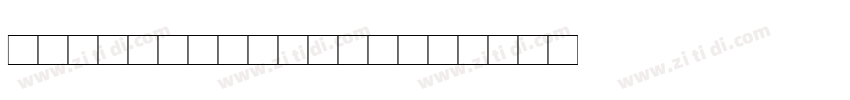 ITC Busorama 粗体字体转换